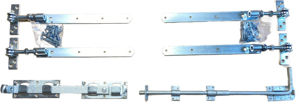 Kování pro dvoukřídlou branku