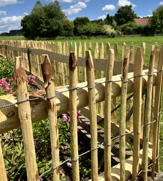 Rolovany plot- kaštan