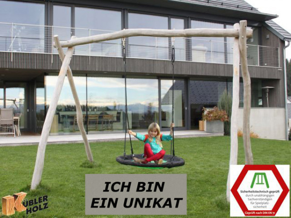 Akátová houpačka ptačí hnízdo