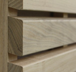 Akátová rhombusová lišta 23/56 mm, bm